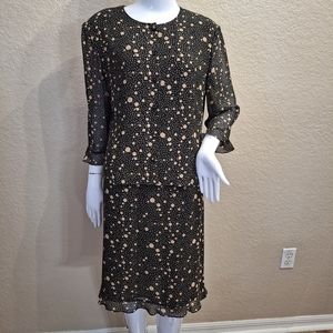 Cynthia Howie Silk Skirt set (Vintage)